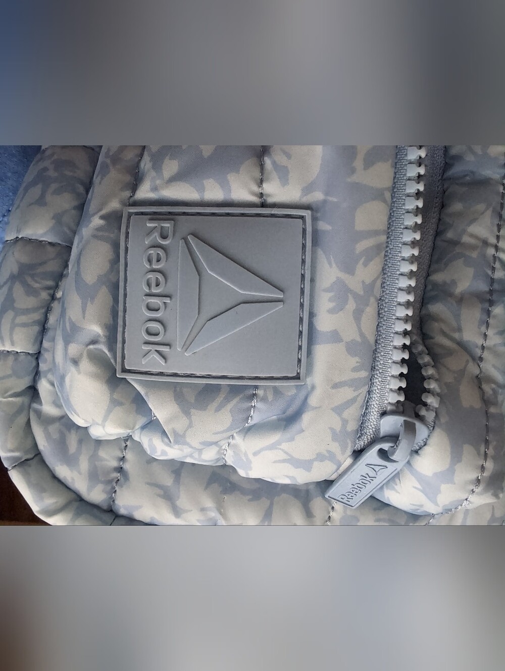 NWOT Reebok Light Blue Floral Mini Backpack - Picture 7 of 7